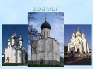 Православный храм презентация к уроку на тему Презентация о православных храмах